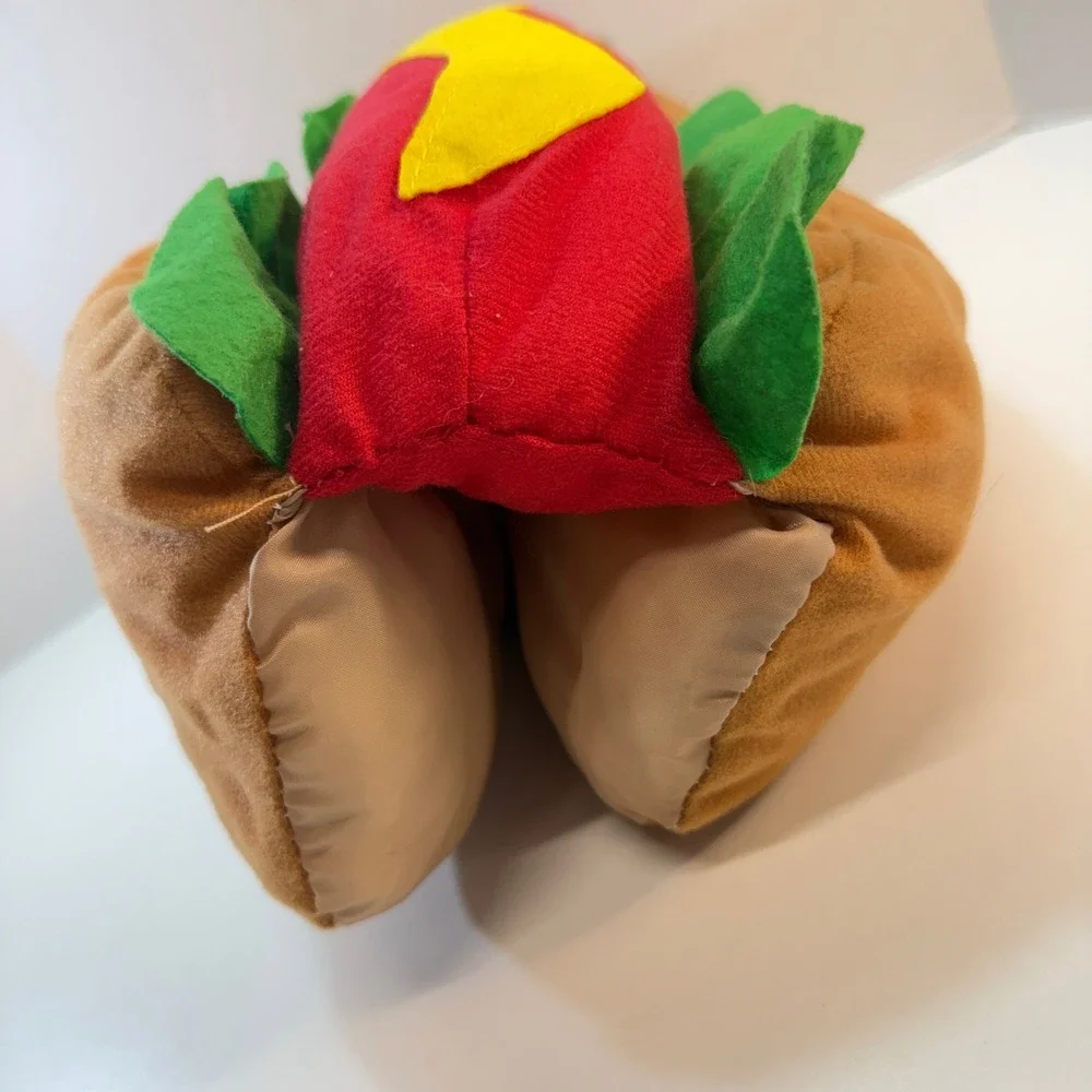 Forum Novelties Hot Dog Pet Costume Medium Brown Red Yellow Funny Halloween‎